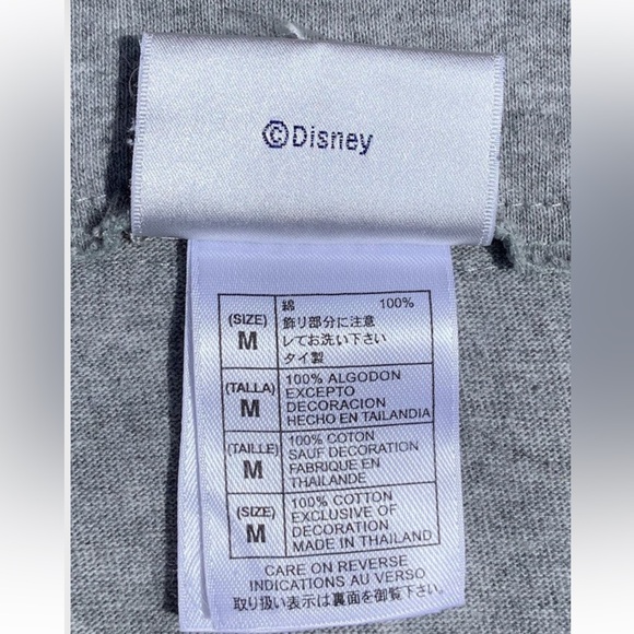 Vtg Disneyland Resort Donald Duck Baseball Jersey M Oversized Blokecore Disney - Picture 4 of 7